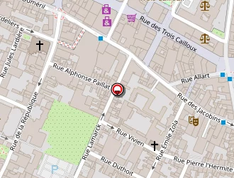 Carte de Vast Aude à Amiens