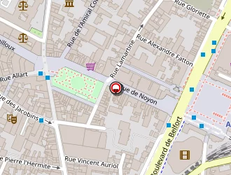 Carte de Le Sept à Amiens