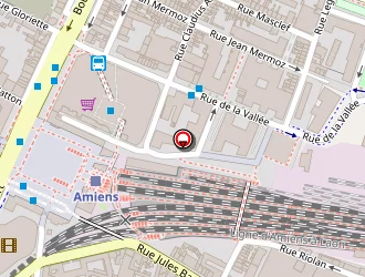 Carte de Relay Livres à Amiens