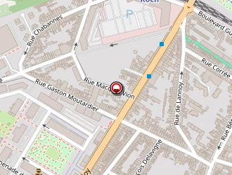 Carte de Ecole De Notariat à Amiens