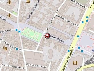 Carte de Groseil Frédéric à Amiens