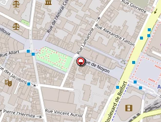 Carte de Orcéa à Amiens