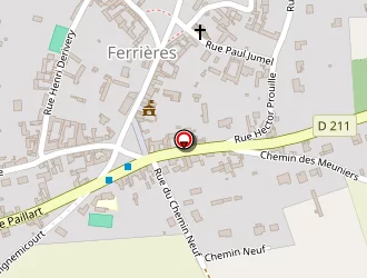 Carte de Active Télé-ménager à Ferrières