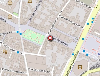 Carte de Star Coffee à Amiens