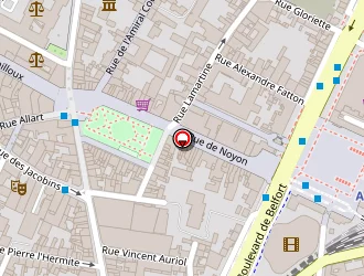 Carte de Les Petits Bonheurs à Amiens