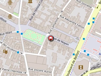 Carte de Prosport à Amiens