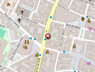 Carte de Alliance Paintball à Amiens