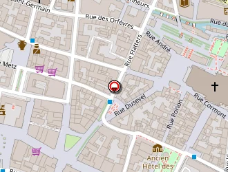 Carte de Guerreiro David à Amiens