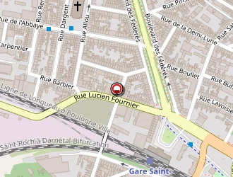 Carte de Hôtel Saint Roch à Amiens