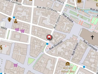 Carte de Duquesnoy Bernard à Amiens