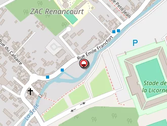 Carte de Boulogne Frédérick à Amiens