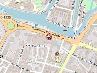 Carte de Jardin Des Sens à Amiens