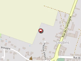 Carte de S.o.s Chauffage à Lesdins