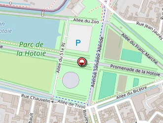 Carte de Parc Léon Pille à Amiens