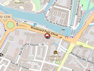 Carte de Cabinet Bienaimé à Amiens