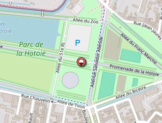 Carte de Le Kiosque à Amiens