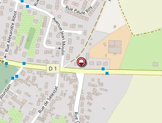 Carte de Guillard à Rivery