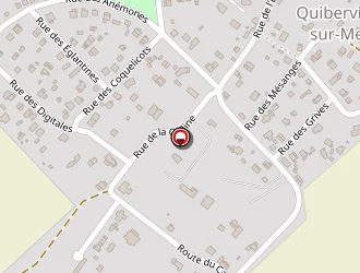 Carte de Fras Laurent à Quiberville