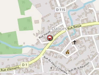 Carte de La Poste à Daours