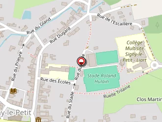 Carte de Circuit De Mont Hédin (randonnée Pedestre) à Signy-le-petit