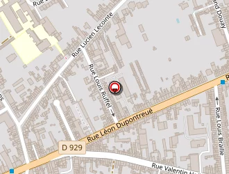 Carte de Les Bonnes Papilles à Amiens