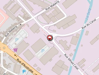 Carte de Viaburo à Amiens