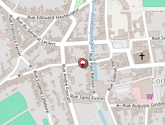 Carte de Espace Motoculture à Corbie