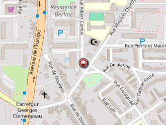 Carte de Leroy Merlin à Amiens