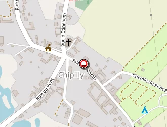 Carte de Camping Au Gros Buisson à Chipilly