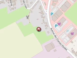 Carte de La Halle Outlet à Hirson