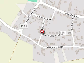 Carte de Mallart Emmanuel à Bernes