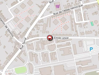 Carte de Menil Montant à Amiens