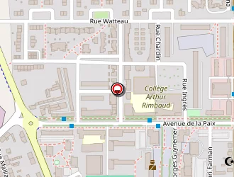 Carte de Concordia à Amiens