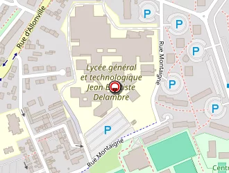 Carte de Marquet Frédéric à Amiens