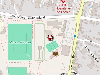 Carte de Lebel Gérard à Corbie