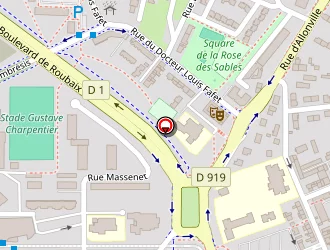 Carte de Gihp Domicile 80 à Amiens