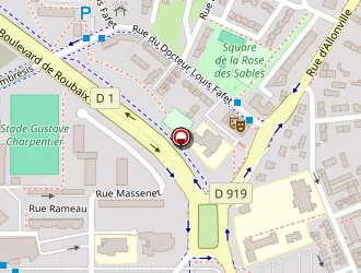 Carte de Dhenain Jean à Amiens