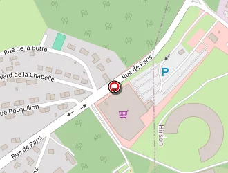 Carte de Centre E.leclerc à Hirson