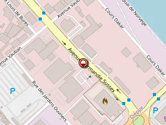 Carte de Bmw-mini Srda Concessionnaire à Dieppe