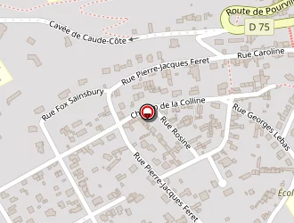 Carte de Wallon Béatrice à Reims