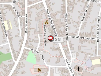 Carte de Camomille Institut à Hirson