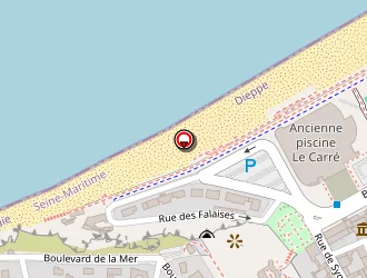 Carte de Hôtel Mercure à Dieppe