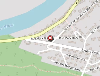 Carte de Adoma à Revin