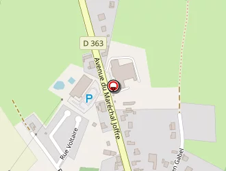 Carte de Centre Communal Action Sociale à Hirson