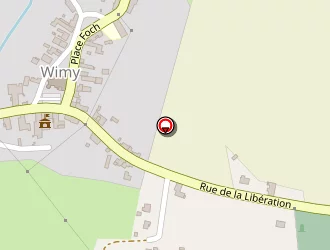 Carte de La Poste à Wimy