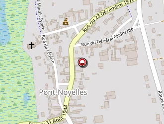 Carte de D.fleurs à Pont-noyelles