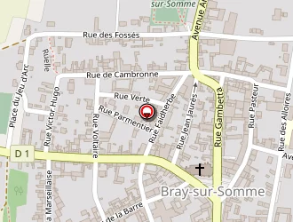 Carte de La Poste à Bray-sur-somme