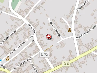 Carte de Roselière à Roisel