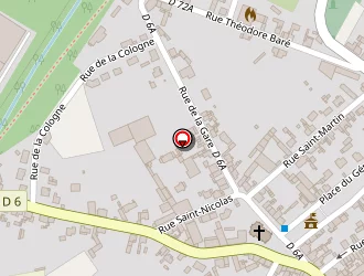 Carte de Des Acacias à Roisel