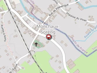 Carte de Meca Moules Services à Monchaux-soreng